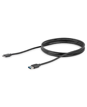 Buy StarTech 2m Slim Micro USB 3.0 Cable USB3AUB2MS - Male to Male