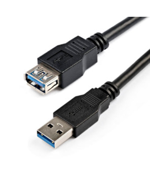 Buy Startech 2m Black SuperSpeed USB 3.0 Extension Cable A to A USB3SEXT2MBK 