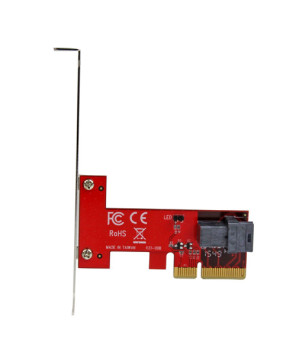 Buy StarTech x4 PCI Express to SFF-8643 Adapter PEX4SFF8643 for PCIe NVMe U.2 SSD