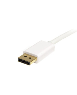 Buy Startech 3m White Mini DisplayPort to DisplayPort 1.2 Adapter Cable M/M MDP2DPMM3MW