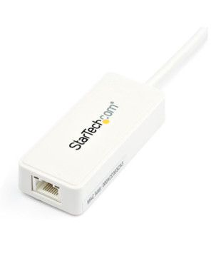 Buy StarTech USB 3.0 to Gigabit Ethernet Adapter NIC with USB Port USB31000SPTW in White