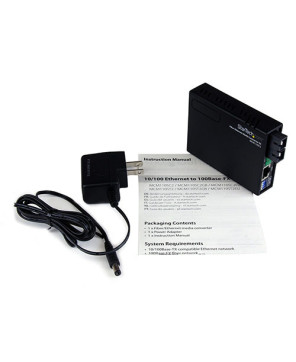 Buy StarTech 10/100 Multi-Mode Fiber to Ethernet Media Converter MCM110SC2