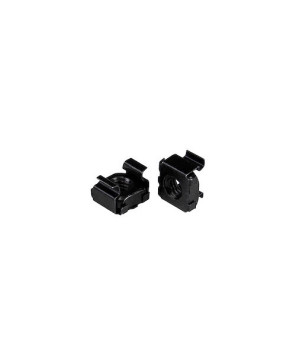 Buy Startech 50 12mm Pack M6 Cage Nuts and Screws in Black CABSCREWM6B 