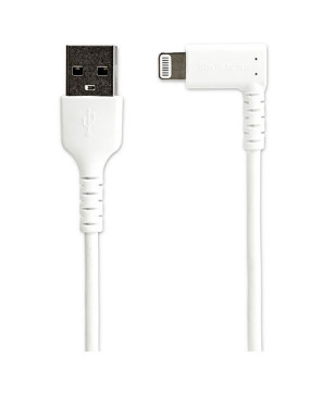 Buy StarTech 1m Durable USB A to Lightning Cable RUSBLTMM1MWR for iPhone and iPad- White