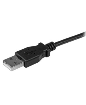 Buy StarTech 2m USB-A to Micro USB Cable UUSBHAUB2M in Black