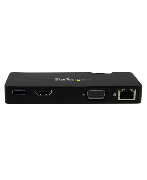 Buy StarTech Travel Docking Station USB3SMDOCKHV for Laptops - HDMI or VGA - USB 3.0