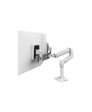 Buy Ergotron LX Dual Direct Desk Mount Arm in White 45-489-216