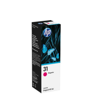 HP 31 70-ml Magenta Original Ink Bottle 1VU27AA for HP Smart Tank 450/455 Printers