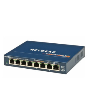 Buy Netgear GS108 Prosafe 8 Port 10/100/1000Mbps Gigabit Unmanaged Switch GS108AU 