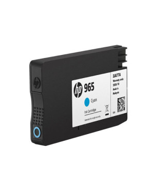 Buy HP 965 Cyan Original Ink Cartridge 3JA77AA