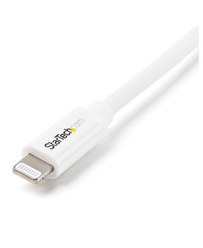 Buy StarTech 2m Apple MFi Certified USB to Lightning Cable USBLT2MW - White