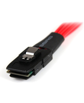 Buy StarTech 50cm Serial Attached SCSI SAS Cable SFF-8087 to 4x Latching SATA SAS8087S450