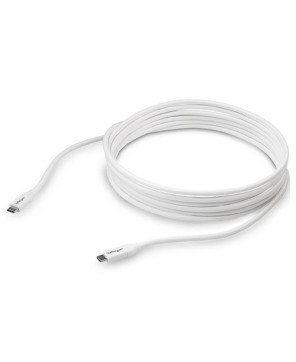 Buy StarTech 4m White USB-C to USB-C Cable with 5A PD USB2C5C4MW - Male to Male