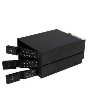 Buy StarTech 3 Bay Aluminum Trayless Hot Swap Mobile Rack Backplane HSB3SATSASBA for 3.5in SAS II/SATA III