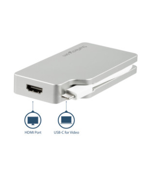 Buy StarTech USB C Multiport Video Adapter with HDMI, VGA, Mini DisplayPort or DVI CDPVGDVHDMDP