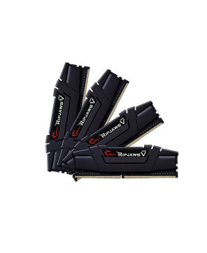 Buy G.Skill Ripjaws V 32GB (4x8GB) DDR4-3200MHz CL16-18-18-38 1.35V Unbuffered SDRAM Memory Module F4-3200C16Q-32GVKB - Black