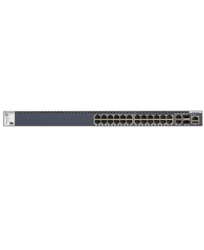 Buy NetGear M4300-28G Stackable Managed Switch with 24x1G and 4x10G including 2x10GBASE-T and 2xSFP+ Layer 3 GSM4328S-100AJS