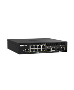 Buy QNAP 8-Port Web Managed Switch 10GbE SFP+/10GBASE-T(2) 2.5GbE (8) QSW-M2108R-2C