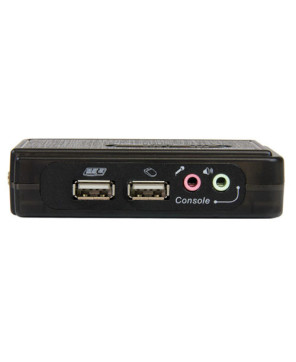 Buy Startech 2 Port Black USB KVM Switch Kit with Audio and Cables SV211KUSB