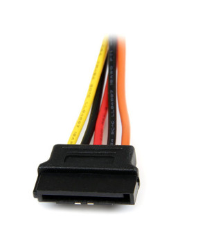 Buy StarTech 6in Latching SATA Power Y Splitter Cable Adapter PYO2LSATA for 35S24M2NGFF