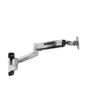 Buy Ergotron LX HD Sit-Stand Wall Mount LCD Arm in Polished Aluminum 45-383-026