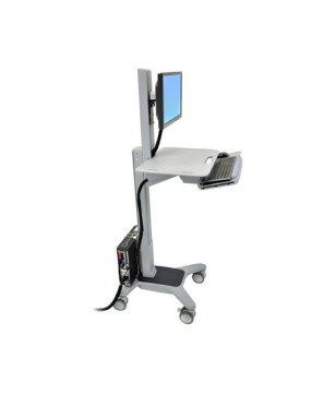 Buy Ergotron WorkFit-C Single LD Sit-Stand 24-198-055 for Mobile Workstation