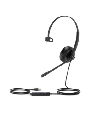 Yealink UH34 SE Teams Certified Wideband Noise-Cancelling Mono  Headset with USB and 3.5mm Jack TEAMS-UH34SE-M