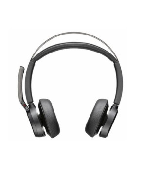 HP Poly/Plantronics Voyager Focus 2 USB-A Wired - Wireless MS Certified Stereo Headset with Stand 213727-02 / 77Y87AA