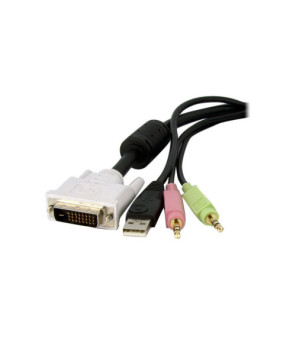 Buy Startech 3m 4-in-1 USB Dual Link DVI-D KVM Switch Cable with Audio & Microphone DVID4N1USB10