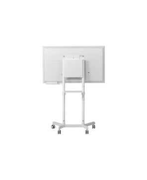 Buy Atdec White Mobile Cart with Display Rotation AD-TVC-70R-W for up to 70” Displays