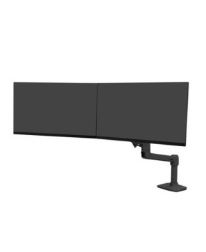 Buy Ergotron LX Desk Dual Direct Arm in Matte Black 45-489-224