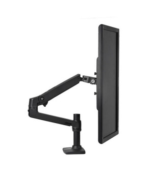 Buy Ergotron LX Desk Monitor Arm in Matte Black with 2-Piece Clamp & Grommet Mount 45-241-224