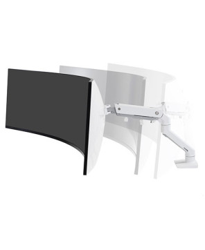 Buy Ergotron HX Desk Monitor Arm with HD Pivot 45-647-216 - White