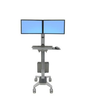 Buy Ergotron Neo-Flex Dual WideView WorkSpace Computer Trolley 24-194-055