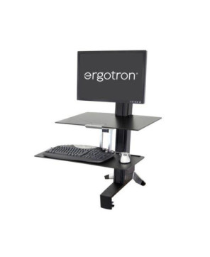 Ergotron WorkFit-S Single HD Workstation with Worksurface 33-351-200