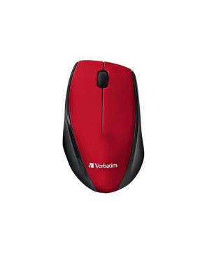 Buy Verbatim Wireless Notebook Multi-Trac Blue LED Mouse in Red 97995