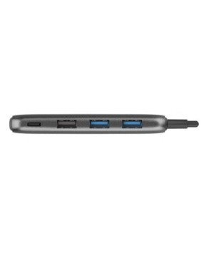 Buy Verbatim 4-Ports External USB-C Hub in Grey 66603