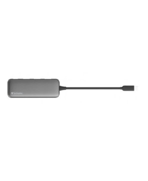 Buy Verbatim 4-Ports External USB-C Hub in Grey 66603