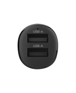 Verbatim 3.40A USB Dual Port Car Charger in Black 66599 for Smartphone