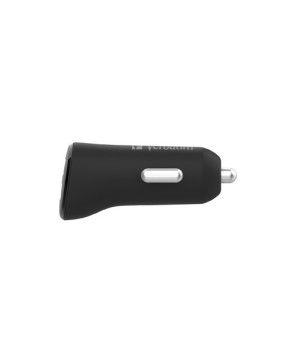 Verbatim 3.40A USB Dual Port Car Charger in Black 66599 for Smartphone