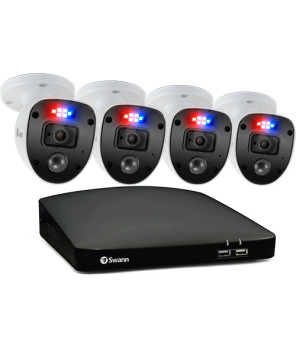 Buy Swann Enforcer 4x Cameras & 4x Channel 1080p Full HD DVR Security System with 1TB HDD SWDVK-446804SL-AU