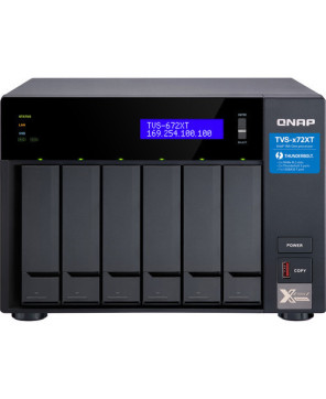 Buy QNAP TVS-672XT-I3-8G 6 Bay NAS Enclosure (No Disk) I3-8100T 8GB Tower