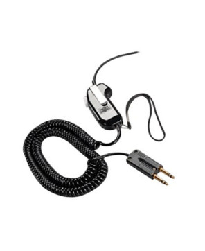 HP Poly/Plantronics SHS 1890-15 PTT (Push-to-Talk) Headset Adapter 60825-315 / 8K7T8AA - 16+ Weeks Lead Time