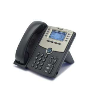 Cisco SPA508G-RF 8 Line IP Phone in Gray w/ Display PoE and Port