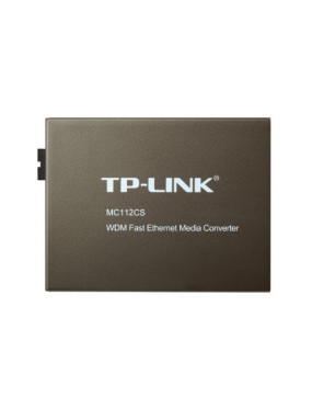 TP-Link 10/100Mbps WDM Media Converter MC112CS