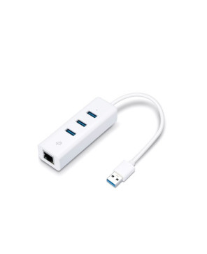 TP-Link 2 in 1 USB 3.0 3-Port Hub & Gigabit Ethernet USB Adapter UE330