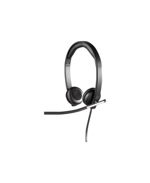 Buy Logitech H650e Wired Business USB Headset 981-000545 with Noise-Cancelling Mic