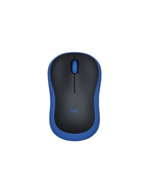 Logitech M185 2.4GHz Wireless Mouse in Blue 910-002502