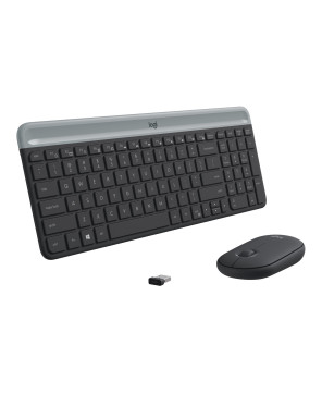 Logitech MK470 Slim Wireless Keyboard And Mouse Combo in Graphite 920-009182