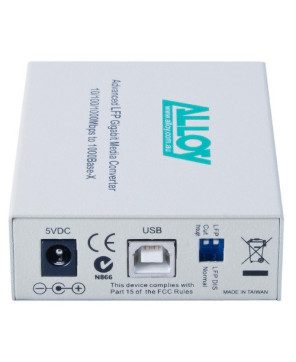 Buy Alloy Gigabit Standalone/Rackmount Media Converter GCR2000SC.10